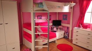 Perfect Stylish Bedroom Furniture by using Loft Beds For Teens Room [upl. by Hasila]