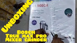 Unboxing Bosch True Max Pro Mixer Grinder  Chittemma Mucchatlu trending trendingvideo [upl. by Itin]