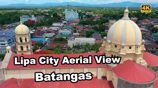 Lipa City Batangas  4K Aerial Tour  Aerial View of Lipa City [upl. by Luo]