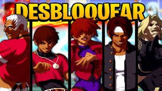 ◀TUTORIAL▶ Desbloquear a TODOS los PERSONAJES OCULTOS de KOF 2002 en ANDROID  PC ✅ [upl. by Farra]