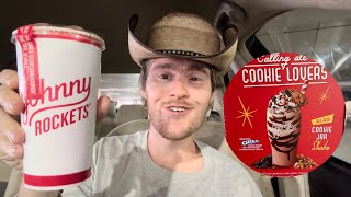 Johnny Rockets Cookie Jar Shake Review [upl. by Shantee]