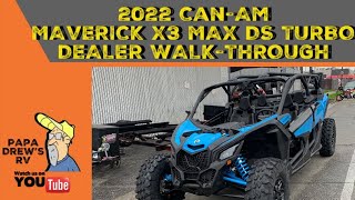 2022 CANAM MAVERICK X3 MAX DS TURBO DEALER WALKTHROUGH [upl. by Annah]