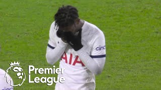 Yves Bissouma gets straightred for tackle v Nottingham Forest  Premier League  NBC Sports [upl. by Hnah]