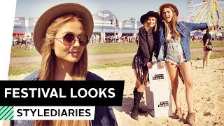 Festival Looks beim Deichbrand Cuxhaven mit Sofia amp VANELLIMELLI – Stylediaries 2017  OTTO [upl. by Adyela]