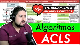 Taller Random de Algoritmos del ACLS  Tips para aprobar By DrZamarron [upl. by Ycrep743]