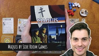 Maquis 2019 Edition Review Rule Explanation amp Gameplay [upl. by Utica]