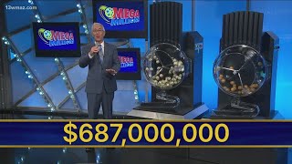 Mega Millions Numbers March 8 2024  687 million jackpot [upl. by Hselin]