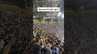 Vesuvio Erutta 🌋🎶 🎶🎶completa Napoli  Ajax [upl. by Intruok]