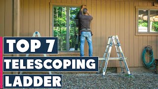 Top 7 Best Telescoping Ladders for Home and Professional Use [upl. by Ahsiret464]