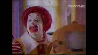 1996 McDonalds Commercial Redecorating with Ronald McDonald [upl. by Ikceb]