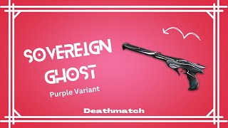 Sovereign Ghost Purple Variant Ghost Soberania Variante Roxa Deathmatch Gameplay [upl. by Noiek360]