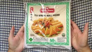 How To Wrap A Spring Roll ‼️ [upl. by Honniball]