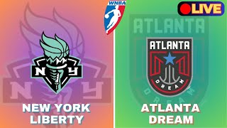 WNBA Live Score Atlanta Dream Vs New York Liberty  Basketball Match Sept 22 2024 [upl. by Nodlew]