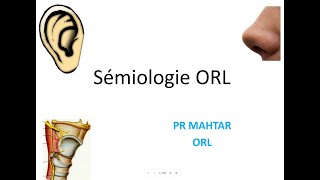 Semiologie ORL  Examen Laryngologique et Rhinologique FMPC [upl. by Ainehs]