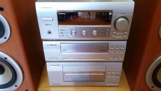 Sanyo Mini HiFi modular JCX007 CP RD [upl. by Silyhp]