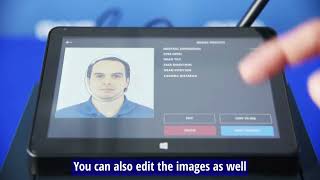 DNP IDW520 Take and Print an ID Photo [upl. by Esteban]