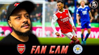 Leicester 01 Arsenal  TROOPZ Fan Cam  LEANDRO TROSSARD IS THAT GUY [upl. by Benioff]