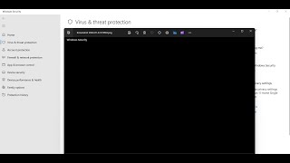 Fix Windows Security Shows Black Screen On Windows 11 [upl. by Stefan]