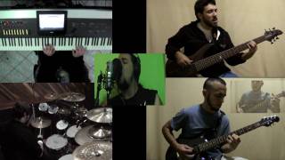 Dream Theater – Lifting Shadows Off a Dream – SPLIT SCREEN COVERS – VRA [upl. by Isobel]