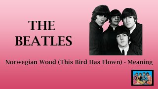 Norwegian Wood This Bird Has Flown  Story Behind The Song TheBeatles Meanings [upl. by Hasen235]