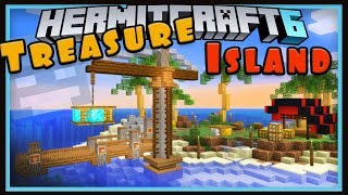 Hermitcraft Season 6 Treasure Island And A Surprise Minecraft 113 survival lets play Ep10 [upl. by Zzabahs907]