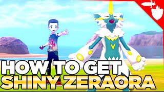 How to Get Shiny Zeraora  Pokemon Sword and Shield DLC Isle of Armor OVER [upl. by Arihsak376]