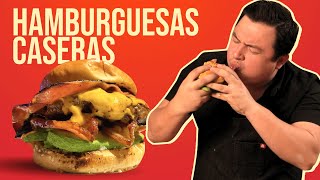 Hamburguesas Caseras  Munchies Lab [upl. by Aihsena402]