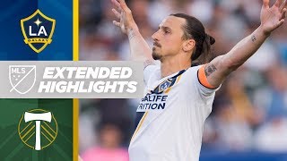 LA Galaxy vs Portland Timbers  HIGHLIGHTS  March 31 2019 [upl. by Silera]