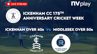 Ickenham Over 40s Vs Middlesex Over 50s  ICC 175th Anniversary Cricket Week [upl. by Chilt]