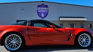 2013 CORVETTE ZR1 3ZR LINGENFELTER 750HP 6SP AUTOMATIC CONVERSION 5K MILES FOR SALE R3MOTORCARSCOM [upl. by Zulema]