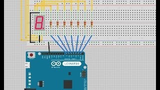 10 Jak podłączyć 7 segmentowy wyświetlacz do Arduino [upl. by Sivolc]