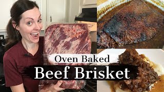 Oven Baked Beef Brisket  Best Brisket Recipe [upl. by Lawford]