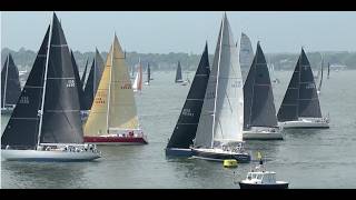 Newport Bermuda Race Start Highlights 2024 [upl. by Jehiel365]