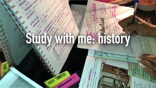 Study with me junior cert mocks history [upl. by Olemrac]