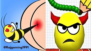 Draw T Smash vs Help Me Tricky Story  ASMR Satisfying Gameplay 2024 drawtosmash helptrick viral [upl. by Orsa963]