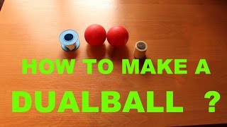 Jak zrobić własnego DualBalla  How to make your own DualBall 51 FizjoTerapia HD [upl. by Oirrad]