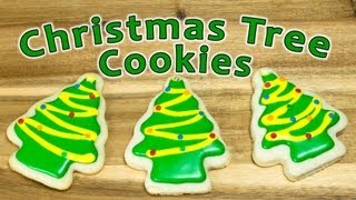 Christmas Tree Cookies Cookies Cupcakes and Cardio [upl. by Derinna]