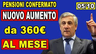 URGENTE Aumento Fino al 120 delle Pensioni Minime Confermato Scopri Come Ottenere il Tuo Benefici [upl. by Hammel]