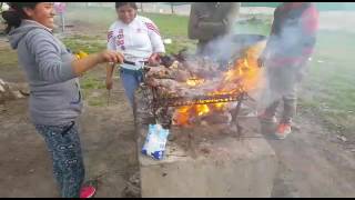 El mejor asado argentino Jaja hecho por bolivianos [upl. by Epner738]