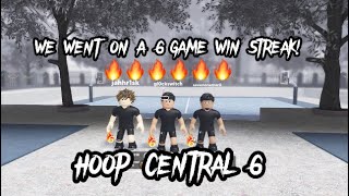 Hoop Central 6⛹️‍♂️  WE WENT ON A 6 GAME WIN STREAK🔥 [upl. by Irahcaz488]