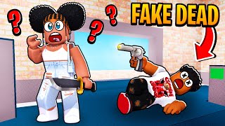 Super Siah Tricks His Sister in MM2  Murder Mystery 2 [upl. by Nailimixam360]