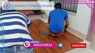 SPC Flooring Installation  SPC Flooring Outdoor  Gajeshwari Flooring [upl. by Demha]