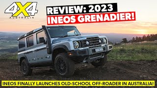 2023 INEOS Grenadier offroad review  4X4 Australia [upl. by Gaw519]