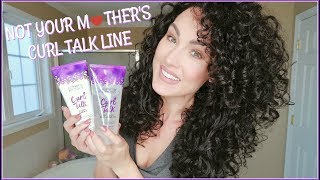 NYM CURL TALK LINE REVIEW  THE GLAM BELLE [upl. by Kreg303]