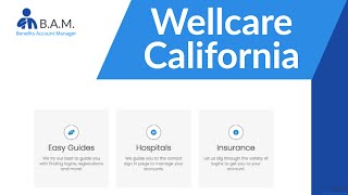 Wellcare California  Provider Portal  Medicare  Member  Healthcare  wwwwellcarecomcalifornia [upl. by Ursola469]