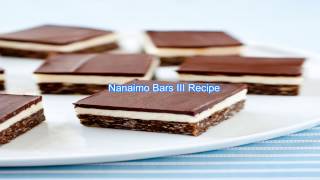 Nanaimo Bars III Recipe  Christmas Recipes [upl. by Atiana]