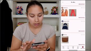 Como Hacer BUNDLES en Poshmark desde tu celular  Envíos de ventas en Poshmark Ropa Usada [upl. by Dang326]