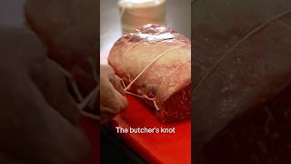 Technique Tuesday the butchers knot 🪢 🍖 [upl. by Buffum]