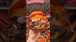 Hot famous Hamburger 🌶️ fatburger fampage famousburger [upl. by Nuyh]