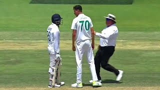 Jasprit Bumrah and Marco Jansen came face to face while bowled his 6th ball [upl. by Storz]